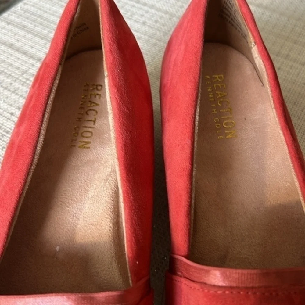Kenneth Cole “Reaction” Farrah Sneakers, coral 🪸 color , size8M